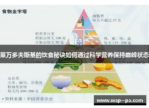 莱万多夫斯基的饮食秘诀如何通过科学营养保持巅峰状态